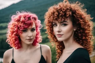 60 Best Curly Hairstyles With Bangs For A Stunning Look!