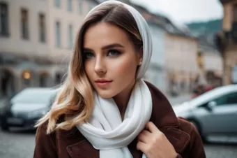 Chic And Trendy: 24 Hairstyle Ideas Using A Scarf