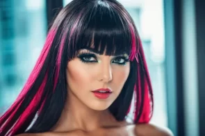 Chic Blunt Bangs: Stylish Trends And Timeless Elegance