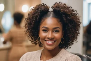10 Cool Half Up Half Down Hairstyles For Black Women