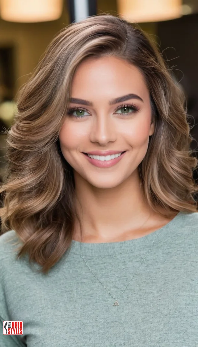 7. Caramel Brown | 7 Hair Colors For Gray Eyes To Bring Out Your Rare Charm