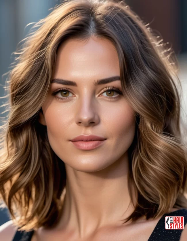 Face-Framing Layers | Low Maintenance Shoulder-Length Hairstyles For Thin Hair
