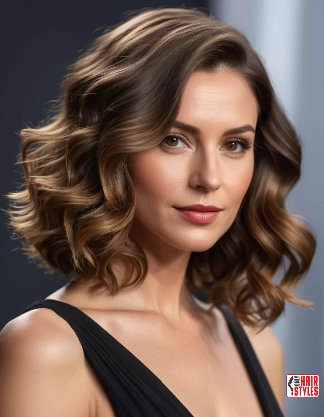 Curled Ends | Low Maintenance Shoulder-Length Hairstyles For Thin Hair