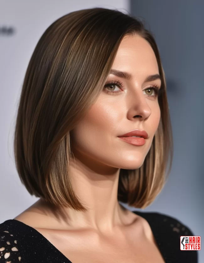Blunt Cut | Low Maintenance Shoulder-Length Hairstyles For Thin Hair