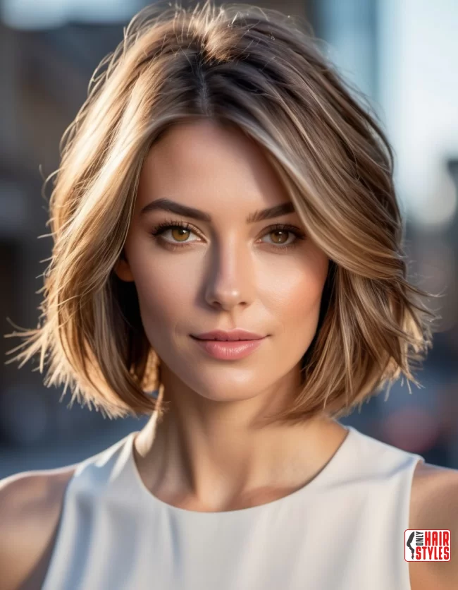 Layered Bob | Low Maintenance Shoulder-Length Hairstyles For Thin Hair