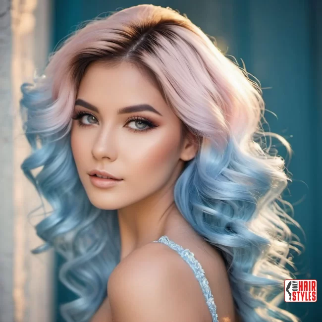 Powdery Blues: Embrace Tranquility with Soft and Serene Blues | Hair Color Trends Of 2024: A Comprehensive Guide To On-Trend Shades And Styles