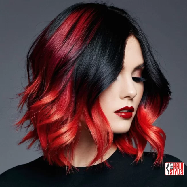4. Color-Blocked Contrasts: High-Impact Statements | Hair Color Trends Of 2024: A Comprehensive Guide To On-Trend Shades And Styles