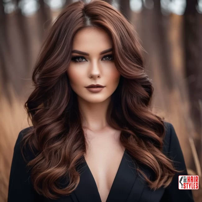 Rustic Elegance: Luxurious Rich Browns for a Timeless Appeal | Hair Color Trends Of 2024: A Comprehensive Guide To On-Trend Shades And Styles