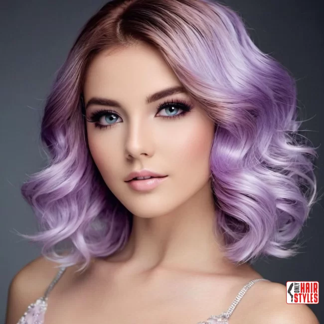 Lavender Bliss: Delicate Lavender for a Subtly Enchanting Aura | Hair Color Trends Of 2024: A Comprehensive Guide To On-Trend Shades And Styles