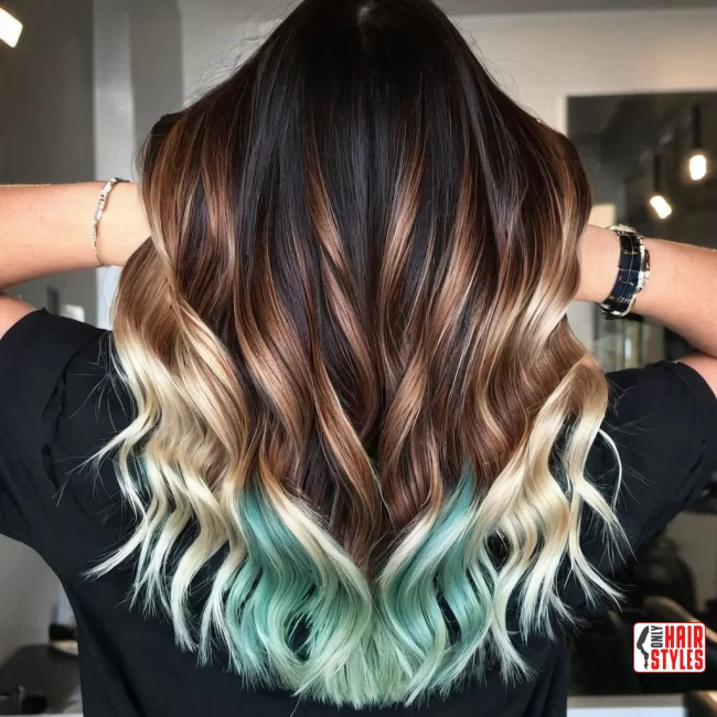 6. Unconventional Ombre: Mixing It Up | Hair Color Trends Of 2024: A Comprehensive Guide To On-Trend Shades And Styles