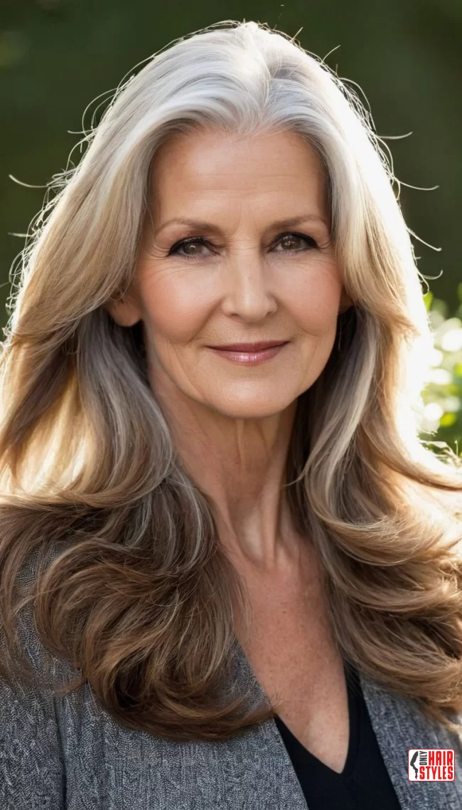 3. Luscious Long Layers | Trendy And Age-Defying Hairstyles For Older Women