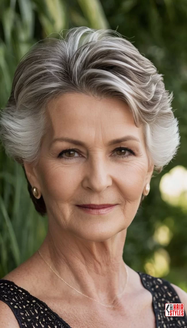 9.&nbsp;Textured Crop | Trendy And Age-Defying Hairstyles For Older Women