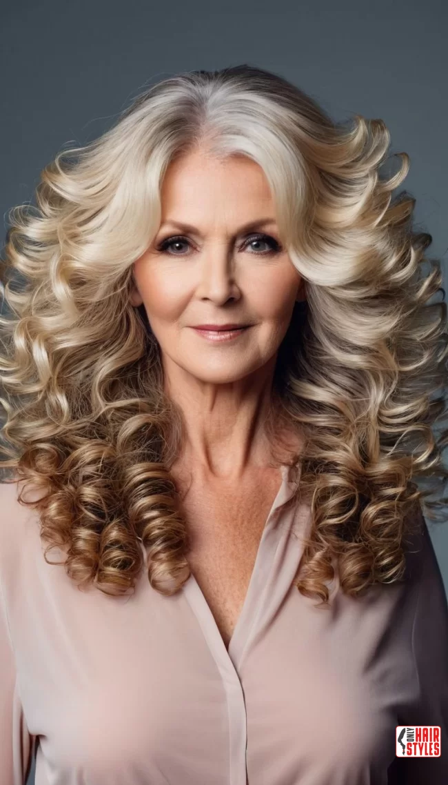 10.&nbsp;Voluminous Curls | Trendy And Age-Defying Hairstyles For Older Women
