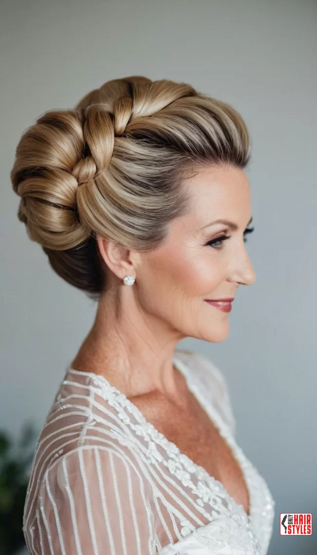 4. Timeless Updo | Trendy And Age-Defying Hairstyles For Older Women