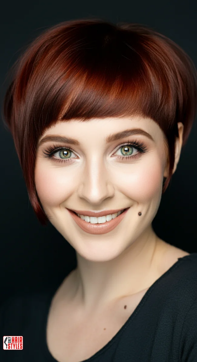 3. Short Razored Bob with Bangs | 10 Fabulous Razored Bob Ideas To Give Your Hair A Modern Upgrade