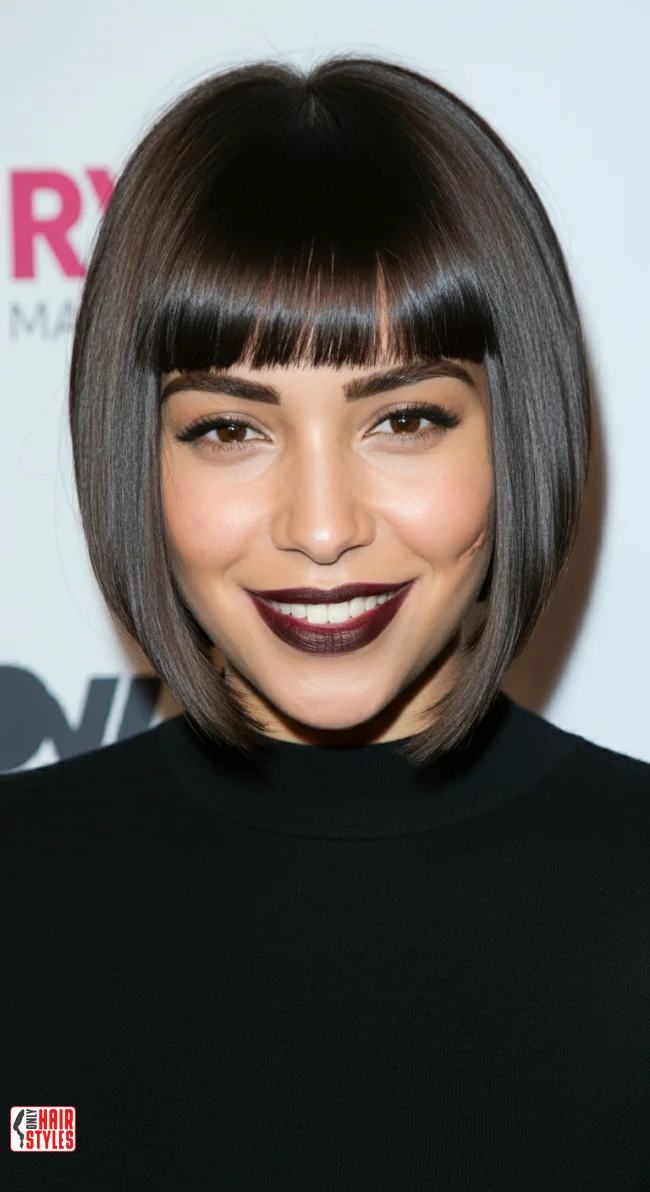5. Blunt Razored Bob | 10 Fabulous Razored Bob Ideas To Give Your Hair A Modern Upgrade