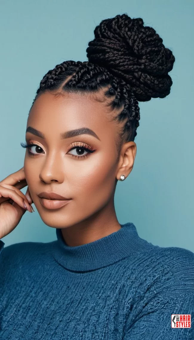 Top Knot | 15 Gorgeous Ways To Style Your Locs