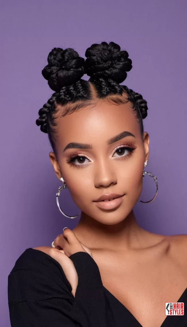 Space Buns | 15 Gorgeous Ways To Style Your Locs