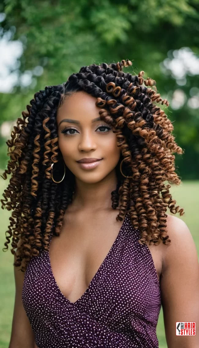 Spiral Curls | 15 Gorgeous Ways To Style Your Locs