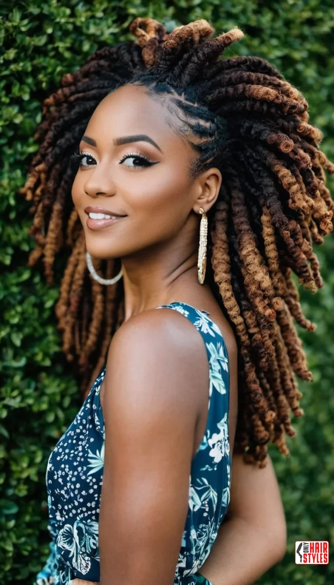 Bohemian Locs | 15 Gorgeous Ways To Style Your Locs