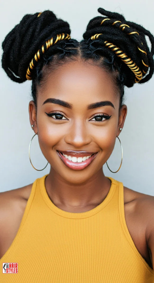 7. Dreadlock Buns | 10 Dreadlocks Hairstyles To Switch Up Your Look