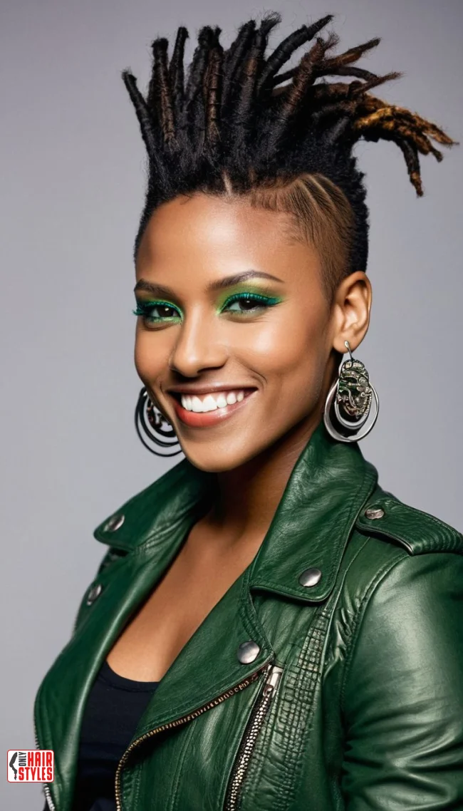 4. Faux Hawk Dreadlocks | 10 Dreadlocks Hairstyles To Switch Up Your Look