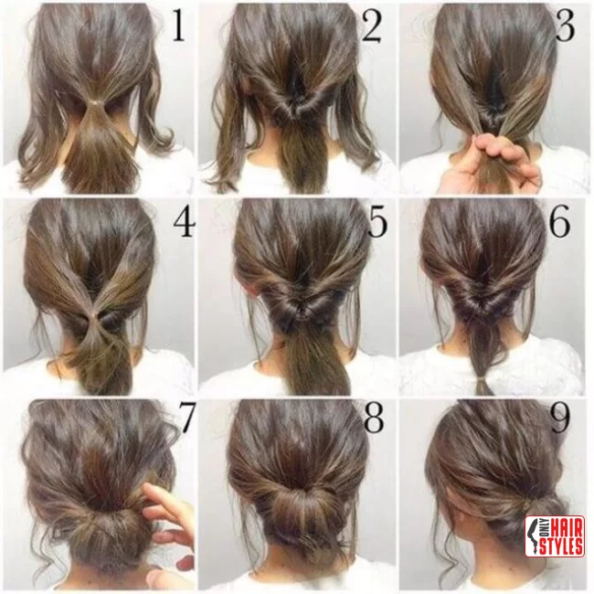 Messy Bun Updo Tutorial | 10 Easy Step By Step Hair Tutorials For Chic Hairstyles