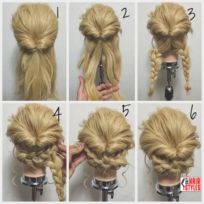 Twisted Low Updo | 10 Easy Step By Step Hair Tutorials For Chic Hairstyles