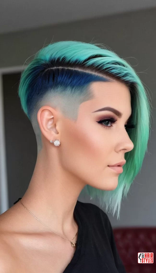 Undercut with Color Accents | Revamp Your Look With Trendsetting Undercut Hairstyles