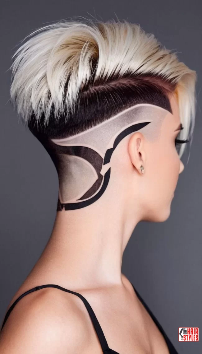 Undercut with Geometric Designs | Revamp Your Look With Trendsetting Undercut Hairstyles