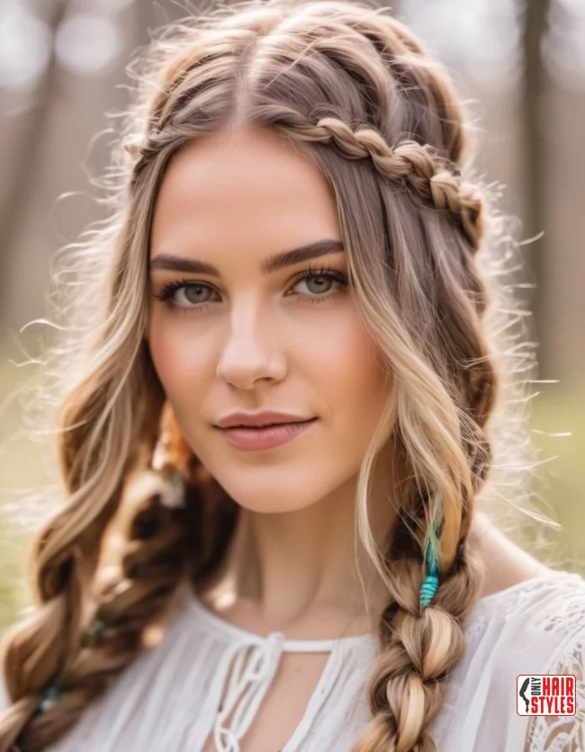 Bohemian Braids | Spring Hairstyles For Long Hair: Fresh Looks