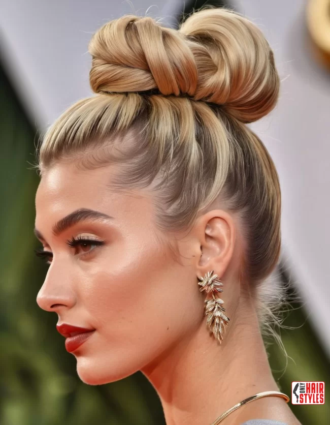 Twisted Top Knot | Spring Hairstyles For Long Hair: Fresh Looks