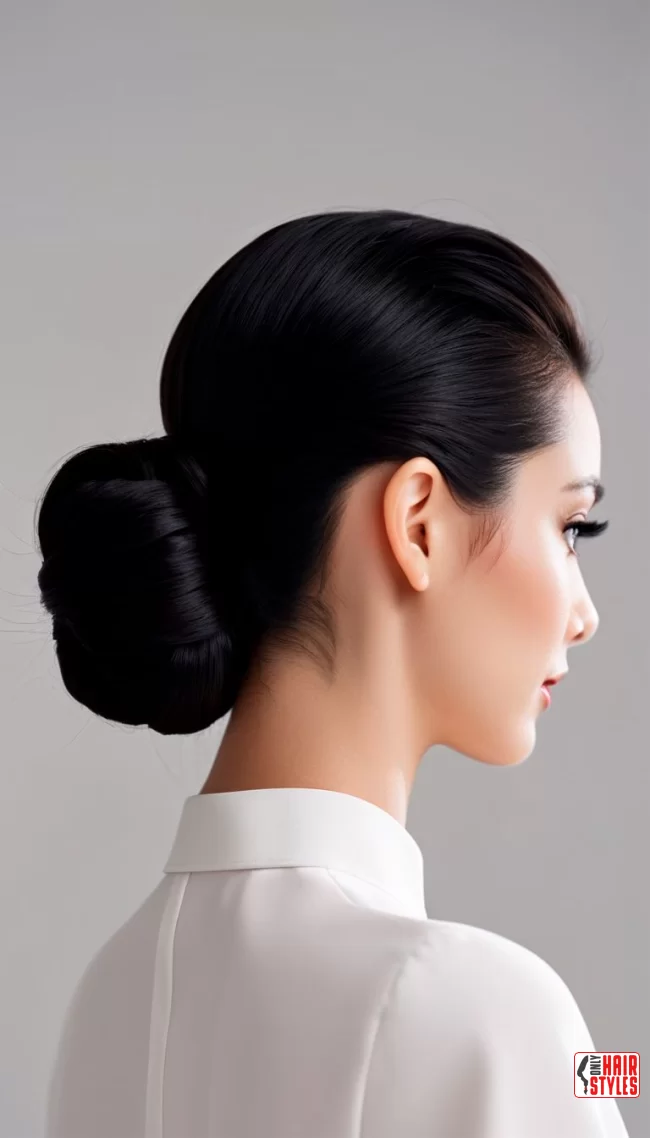 Sleek and Chic Low Bun | Explore Cute Bun Hairstyle Ideas For A Stylish Look!