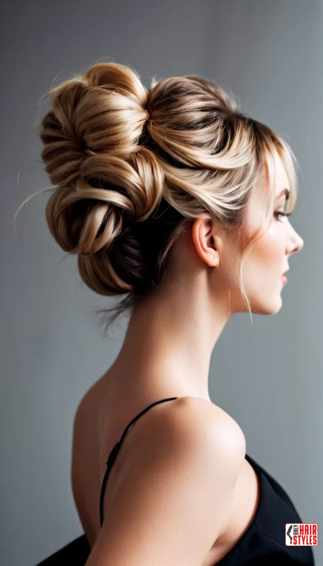 Messy Low Bun with a Twist | Explore Cute Bun Hairstyle Ideas For A Stylish Look!