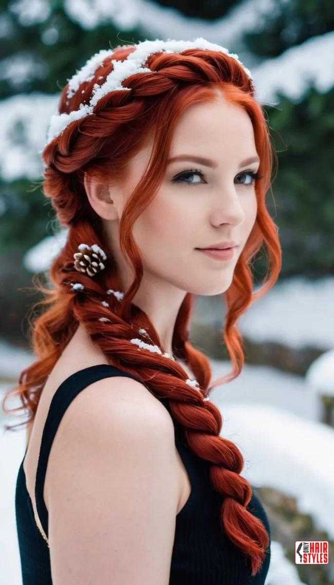 Braided Elegance | Radiant Red Locks: Embracing The Beauty Of Natural Red Hairstyles