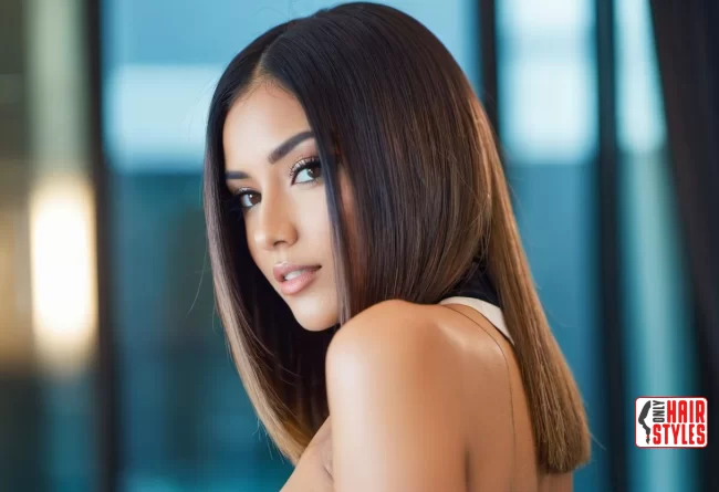 Sleek and Straight Elegance | Long Bobs (Lob): Effortless Style For A Stunning Hair Transformation