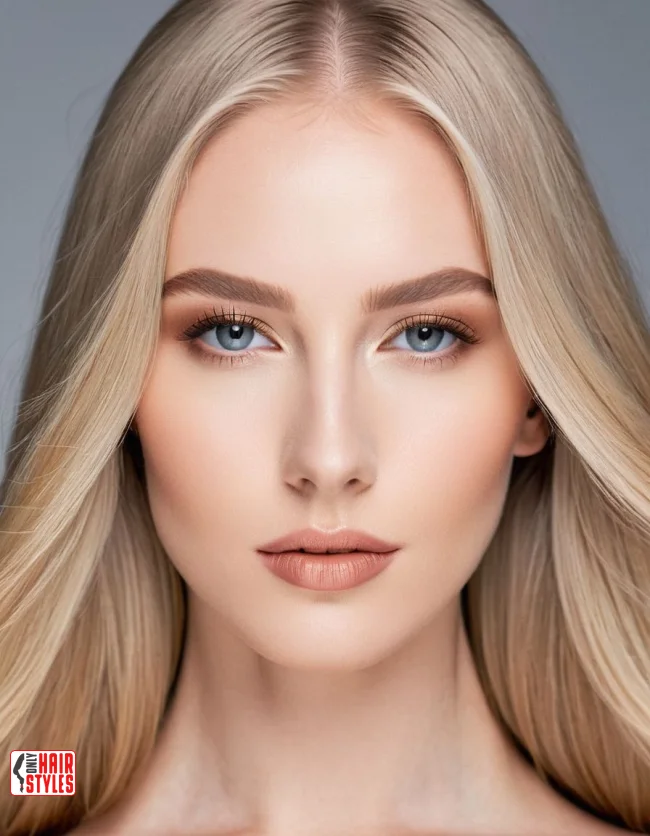 8. Ash Blonde Straight and Sleek | Hot Looks With Ash Blonde Hair And Styling Tips