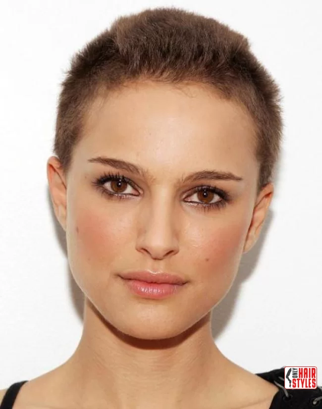 Natalie Portman shaved her hair off in 2005: | Bold And Beautiful: Embracing The Trend With A Buzz Cut For Women
