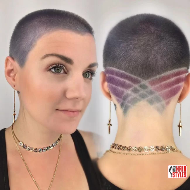 Styling options for the buzz cut for women | Bold And Beautiful: Embracing The Trend With A Buzz Cut For Women