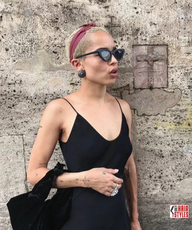 Zoe Kravitz with very short hair: | Bold And Beautiful: Embracing The Trend With A Buzz Cut For Women