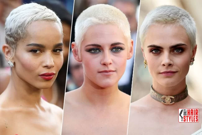 Buzz cut for women inspired by the celebrity ladies | Bold And Beautiful: Embracing The Trend With A Buzz Cut For Women