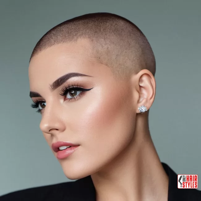 Practical Elegance: The Ease and Versatility of the Buzz Cut | Bold And Beautiful: Embracing The Trend With A Buzz Cut For Women