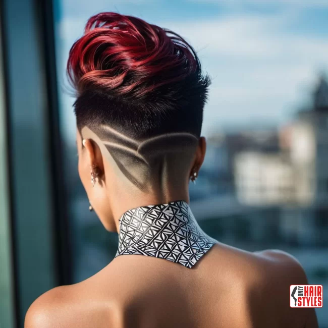 Geometric Designs | Undercut Hairstyles For Women - 20 Ideas, Inspiration And Styling Tips!