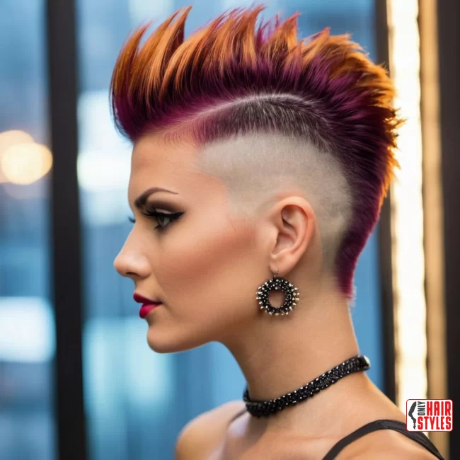 Faux Hawk Inspired | Undercut Hairstyles For Women - 20 Ideas, Inspiration And Styling Tips!