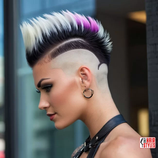 Undercut Mohawk Fusion | Undercut Hairstyles For Women - 20 Ideas, Inspiration And Styling Tips!