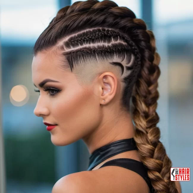 Braided Undercut | Undercut Hairstyles For Women - 20 Ideas, Inspiration And Styling Tips!