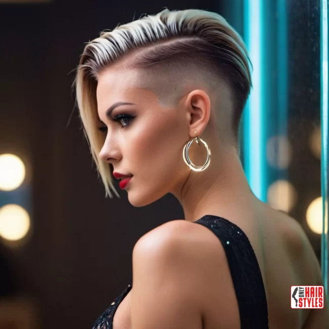 Undercut Under Lights | Undercut Hairstyles For Women - 20 Ideas, Inspiration And Styling Tips!