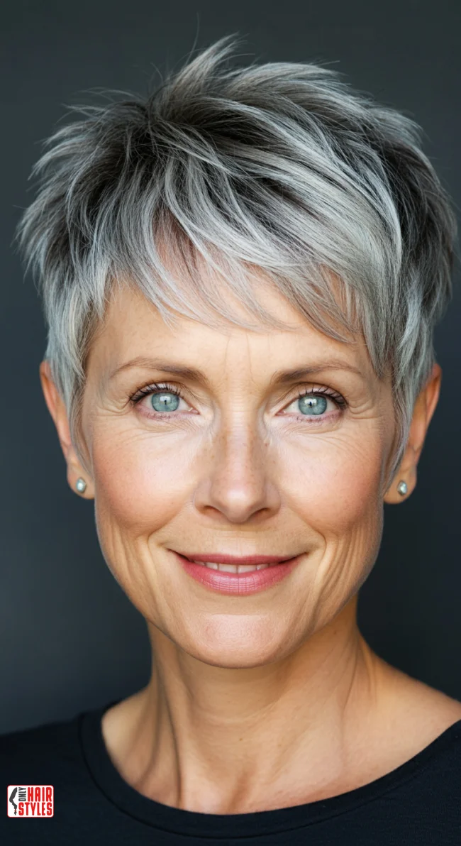 3. Wispy Bangs with a Pixie Cut | 10 Chic Hairstyles With Bangs For Women Over 50
