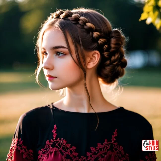 Braided Crown | Top Teen Hairstyles: Trendy Looks For Teens