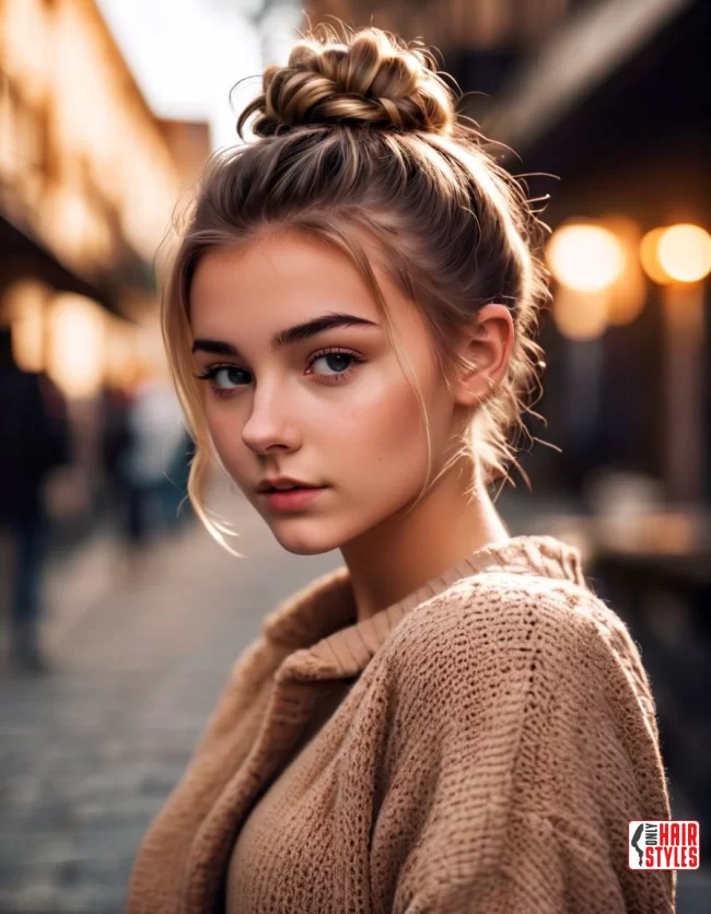Messy Bun | Top Teen Hairstyles: Trendy Looks For Teens